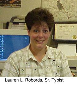 Photo of Lauren L Robords Senior Typist